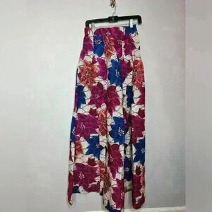 Francis + Benedict floral maxi skirt NWT (XS) colorful